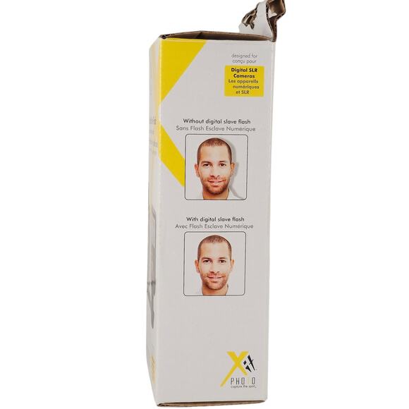 Xit XTDF Digital Slave Flash with Bracket for DSLR SLR Cameras New Open Box - Picture 6 of 10